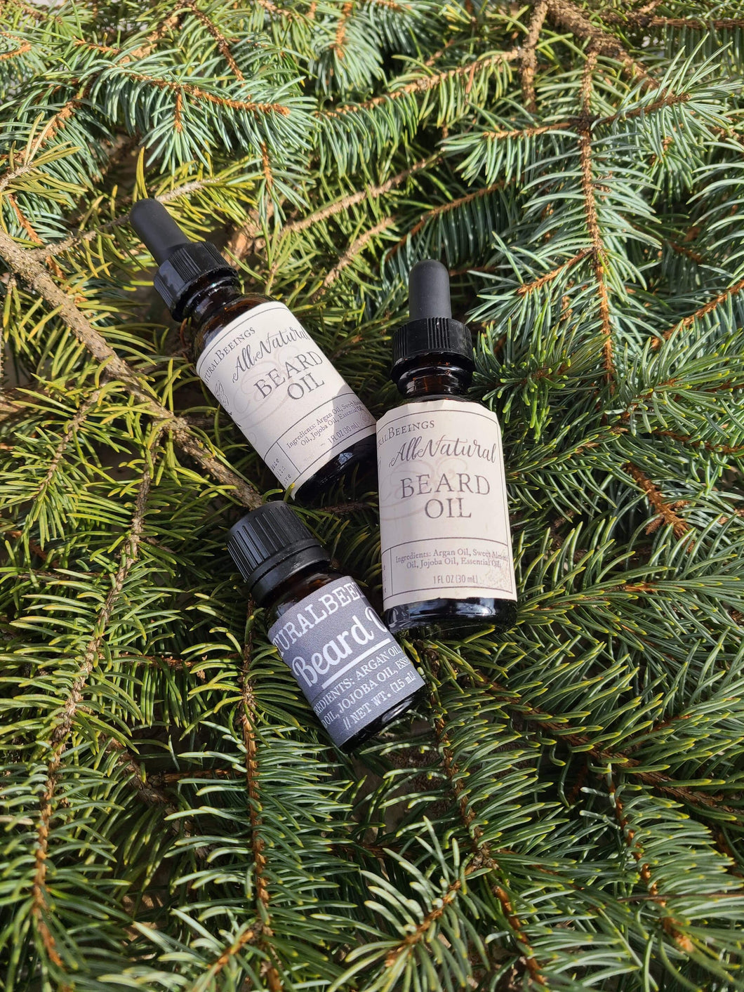 Beard Oil All Natural Organic Handmade by Natural Beeings