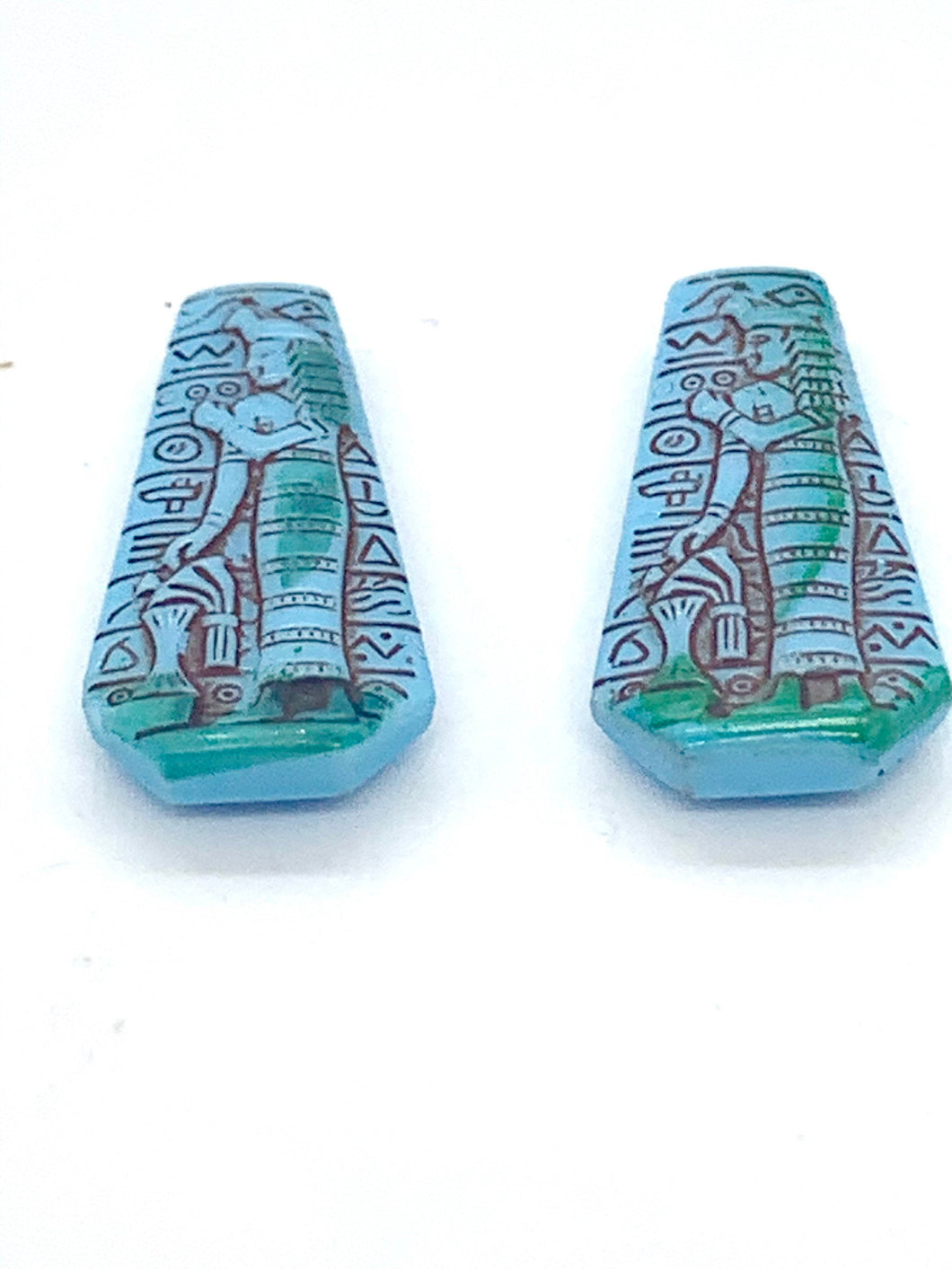 Egyptian Pharaoh Blue Turquoise Cabochon