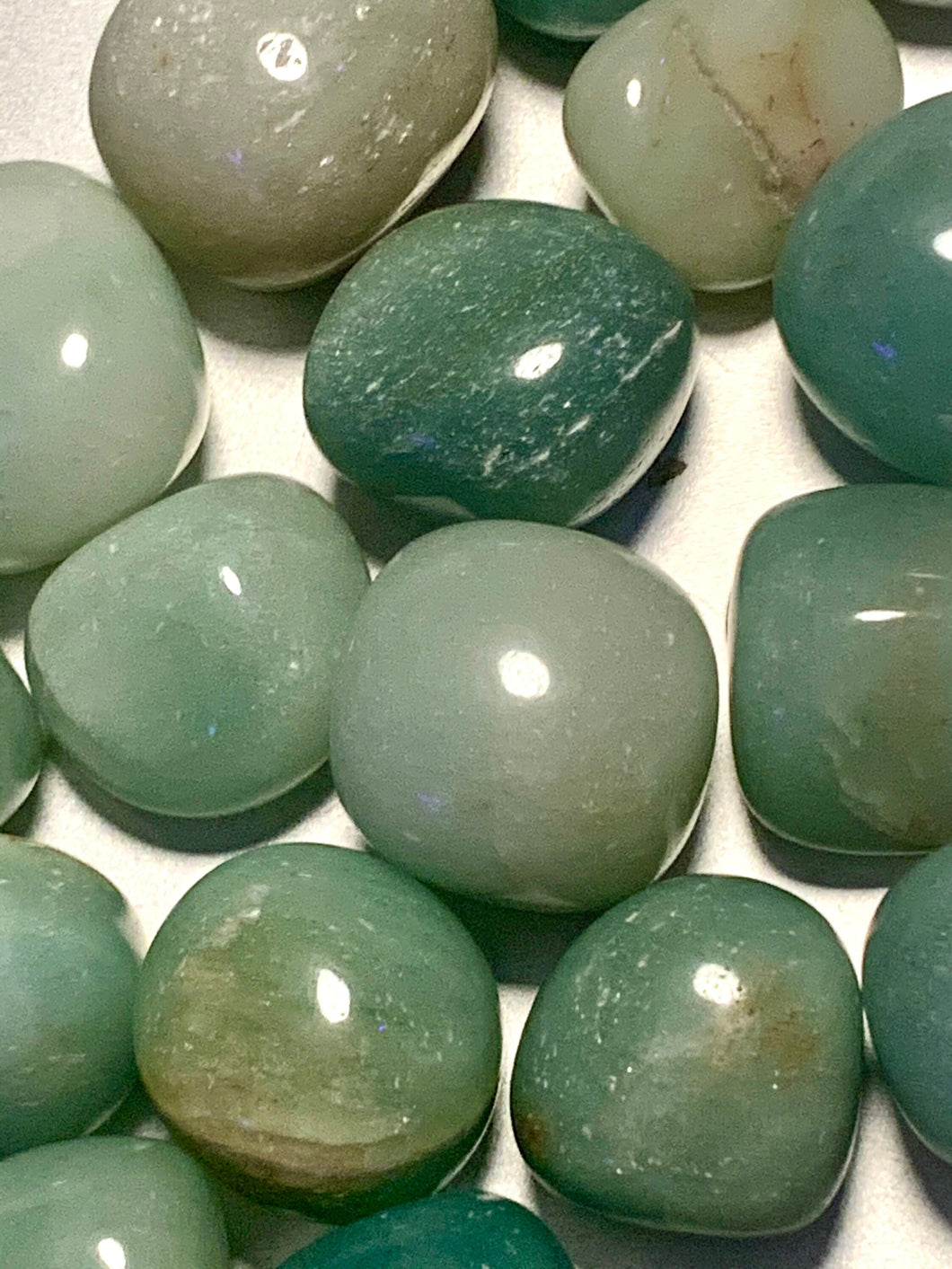 Green Aventurine Tumbled Polished Stones Natural Crystal Gemstones