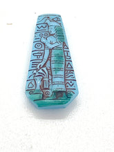 Load image into Gallery viewer, Egyptian Pharaoh Blue Turquoise Cabochon
