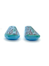 Load image into Gallery viewer, Egyptian Pharaoh Blue Turquoise Cabochon
