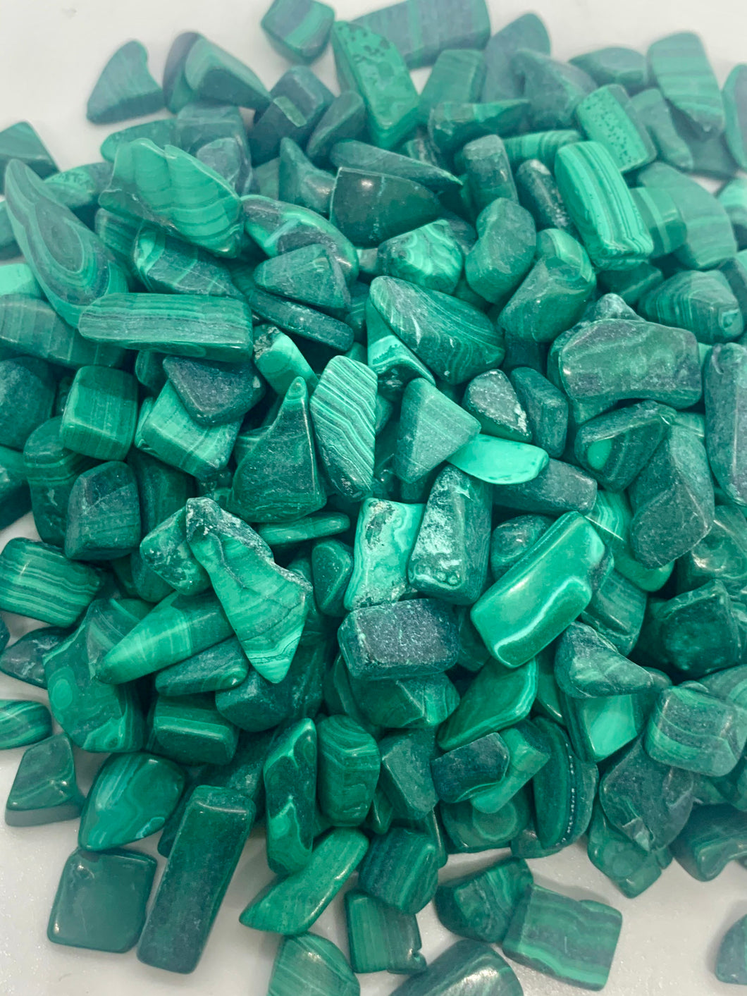 Malachite Tumbled Gemstones