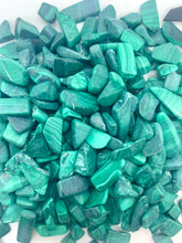 Load image into Gallery viewer, Malachite Tumbled Gemstones
