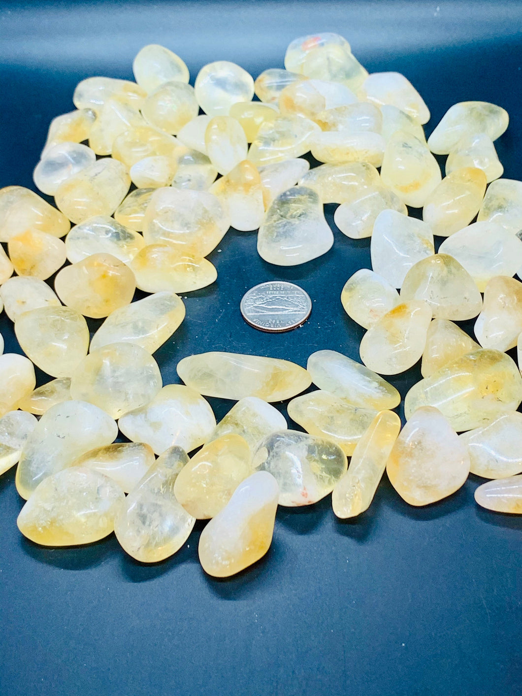 Citrine Tumbled Gemstones