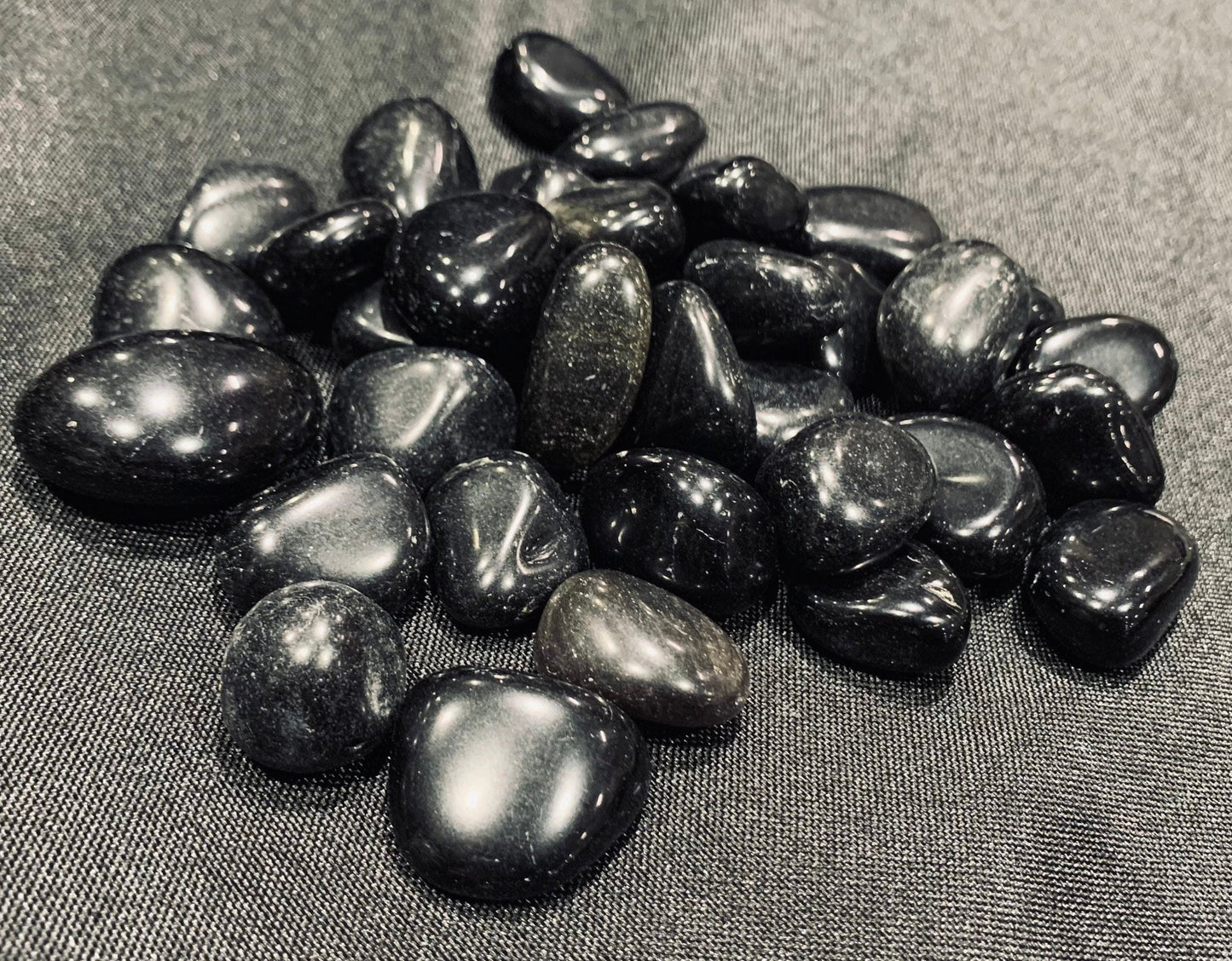 Black Onyx Tumbled Natural