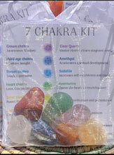 Load image into Gallery viewer, 7 Chakra Crystal Kit -Balance, Align, Recharge
