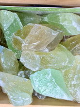 Load image into Gallery viewer, Green Calcite Rough Raw Tumbling Stones Natural Crystal Gemstone
