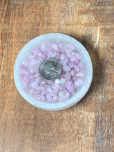 Load image into Gallery viewer, Kunzite Tumbled Crystal Chips / High Quality Natural Gemstone Chips / Bulk Wholesale Crystal Chips / 5-10mm / Crystal Confetti Chips
