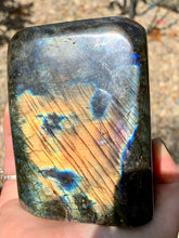 Load image into Gallery viewer, Labradorite Freeform - Gold Blue Purple Flash - 2 lb 4 oz
