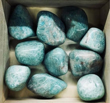 Load image into Gallery viewer, Amazonite Natural Tumbled Stones
