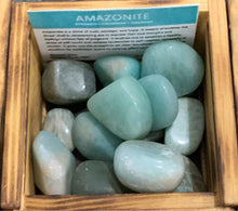 Load image into Gallery viewer, Amazonite Natural Tumbled Stones
