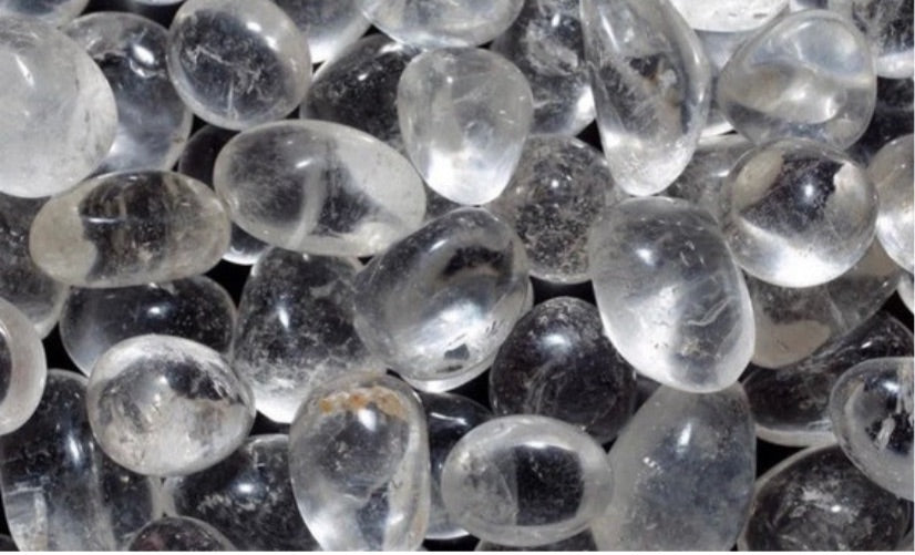 Clear Quartz Natural Tumbled Gemstones