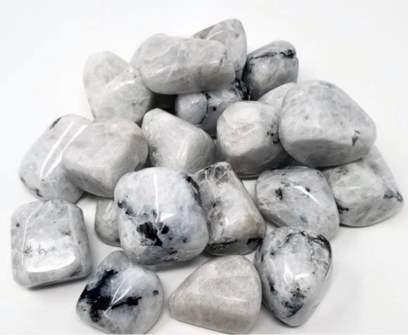 Rainbow Moonstone Tumbled