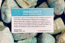 Load image into Gallery viewer, Amazonite Natural Tumbled Stones
